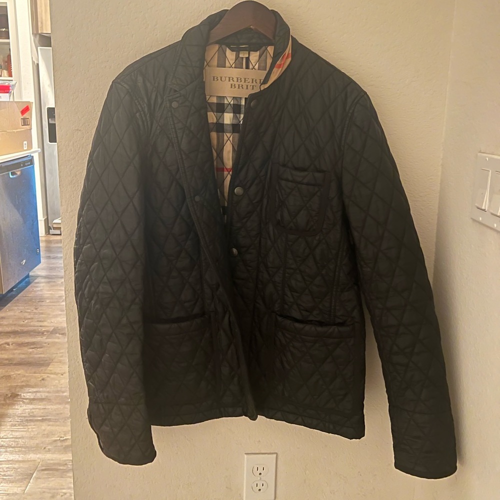 Burberry quilted jacket